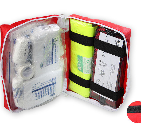 First-aid kit, warning triangle Nano and vest - Reflex Italy srl